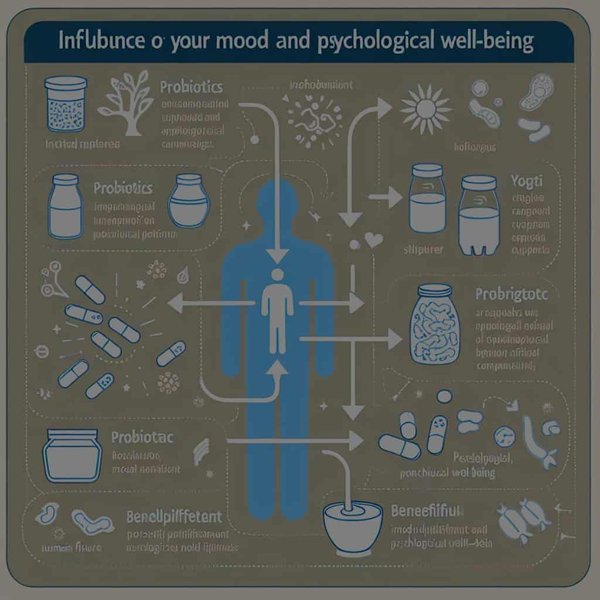 Comment la consommation de probiotiques peut-elle influencer l'humeur et le bien-être psychologique ?